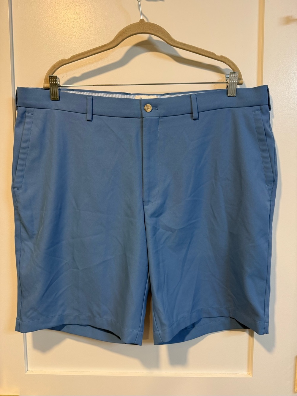 Peter Millar Men’s Lake Blue Salem High Draper Shorts - Size 40